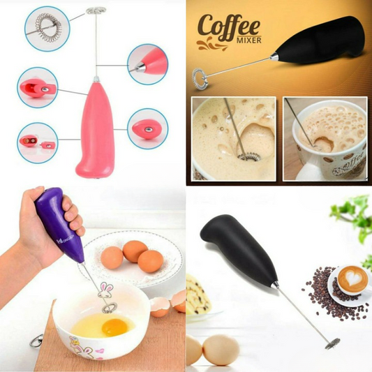 Cell operated Multipurpose Handheld Coffee beater